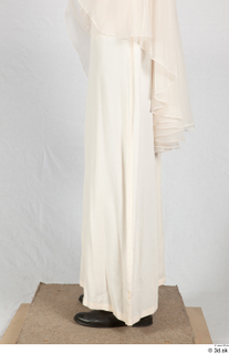  Photos Woman in Historical Dress 48 20th century beige dress historical clothing lower body skirt 0003.jpg